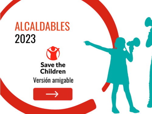 Versión amigable para el proyecto «Alcaldables 2023» de Save the Children