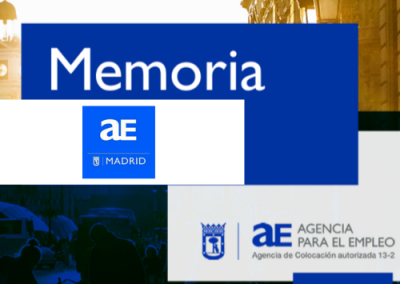 Diseño, elaboración y maqueta de la Memoria de actividades 2019, 2020 y 2021